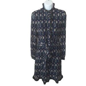 Tory Burch Deneuve Ditsy Floral Ruffle Dress Work Date Night